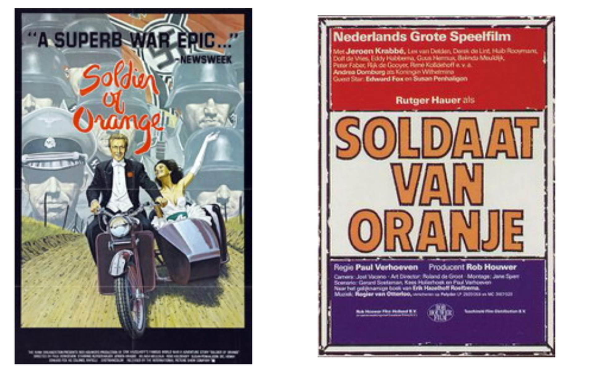 Soldaat van Oranje komt vanavond op televisie bij SBS6. Waarom is die